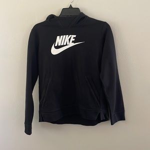Kids black Nike hoodie
